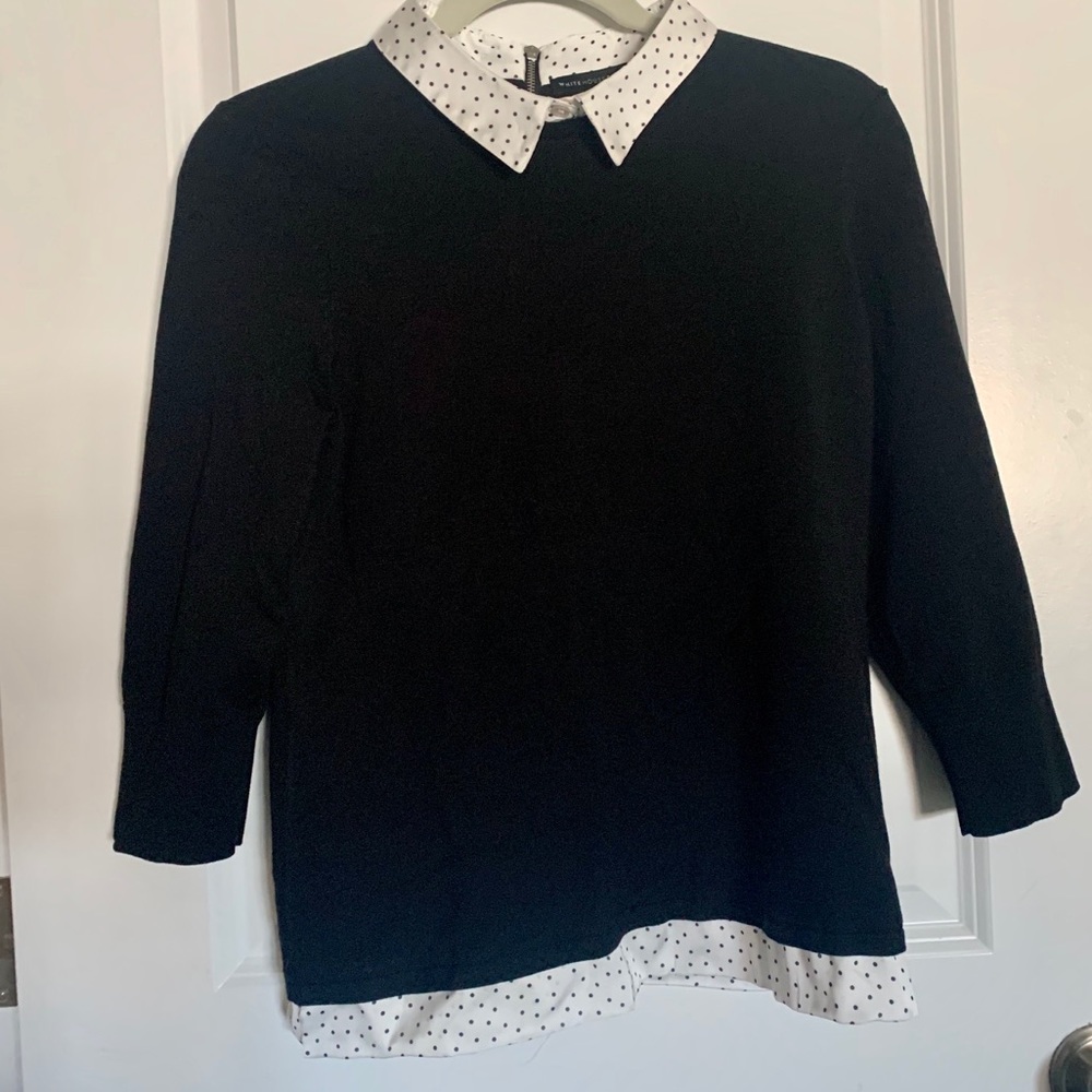 NWT WHBM twofer sweater